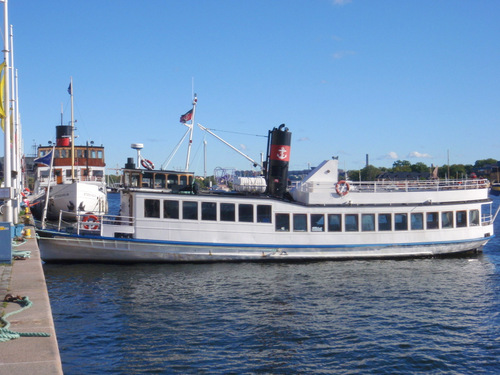 Stockholm Harbor Walk.